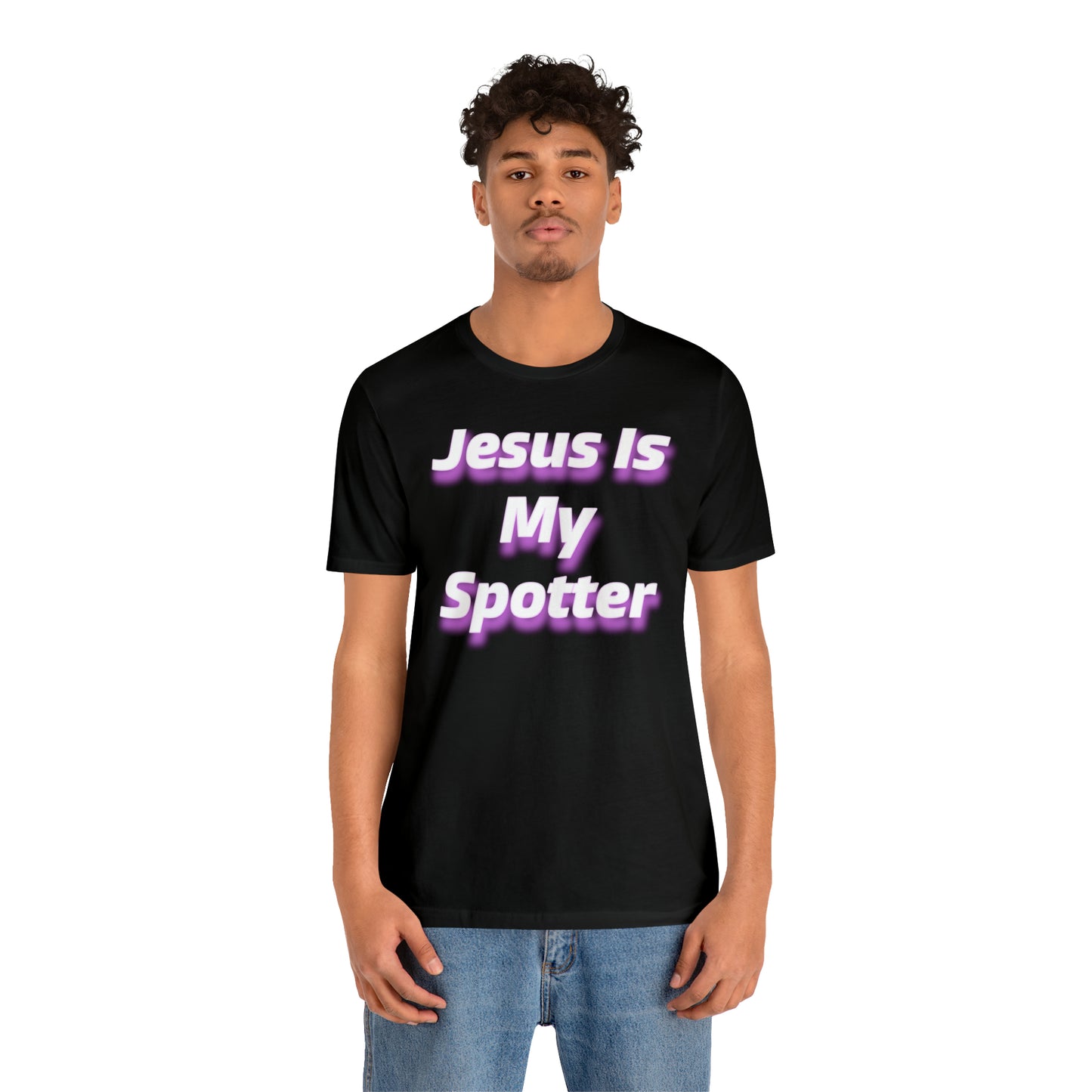 Jesus Is My Spotter Short Sleeve Tee