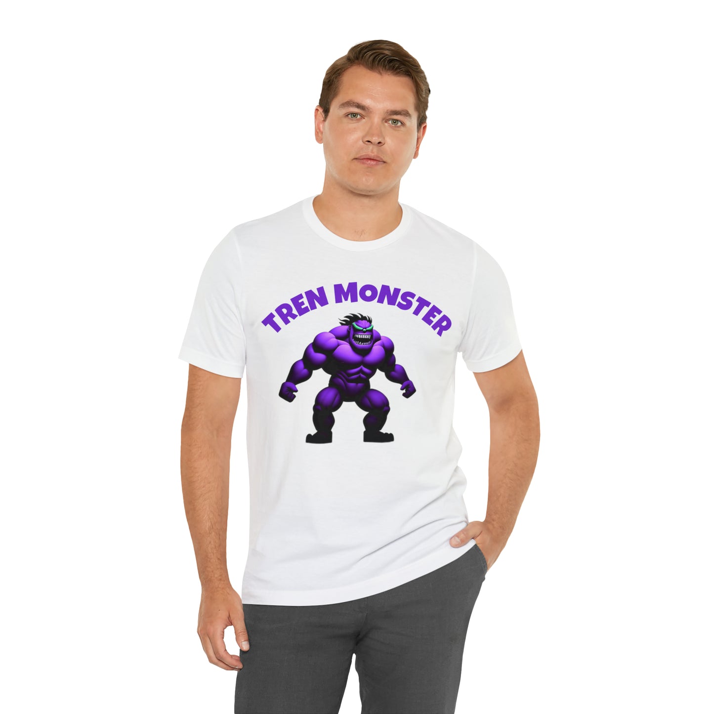 Tren Monster Purple Gym Shirt!