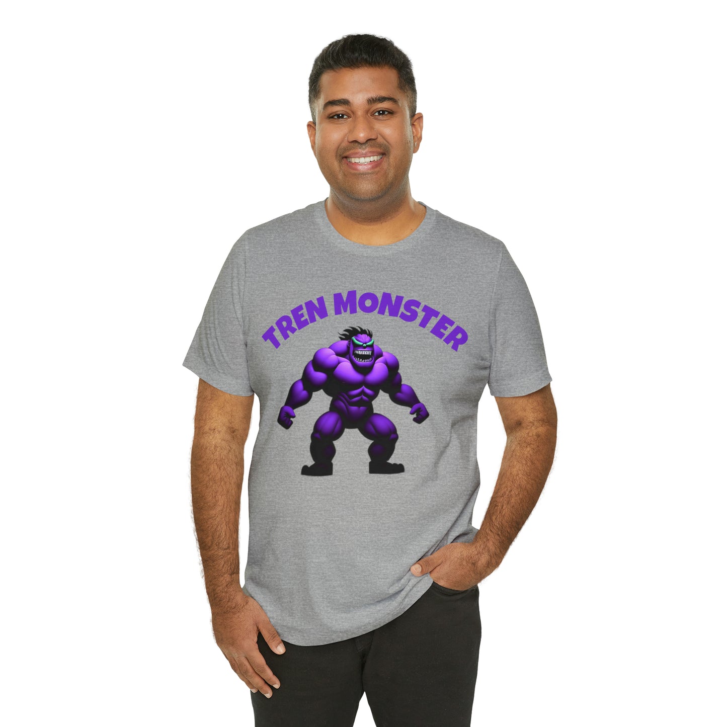 Tren Monster Purple Gym Shirt!