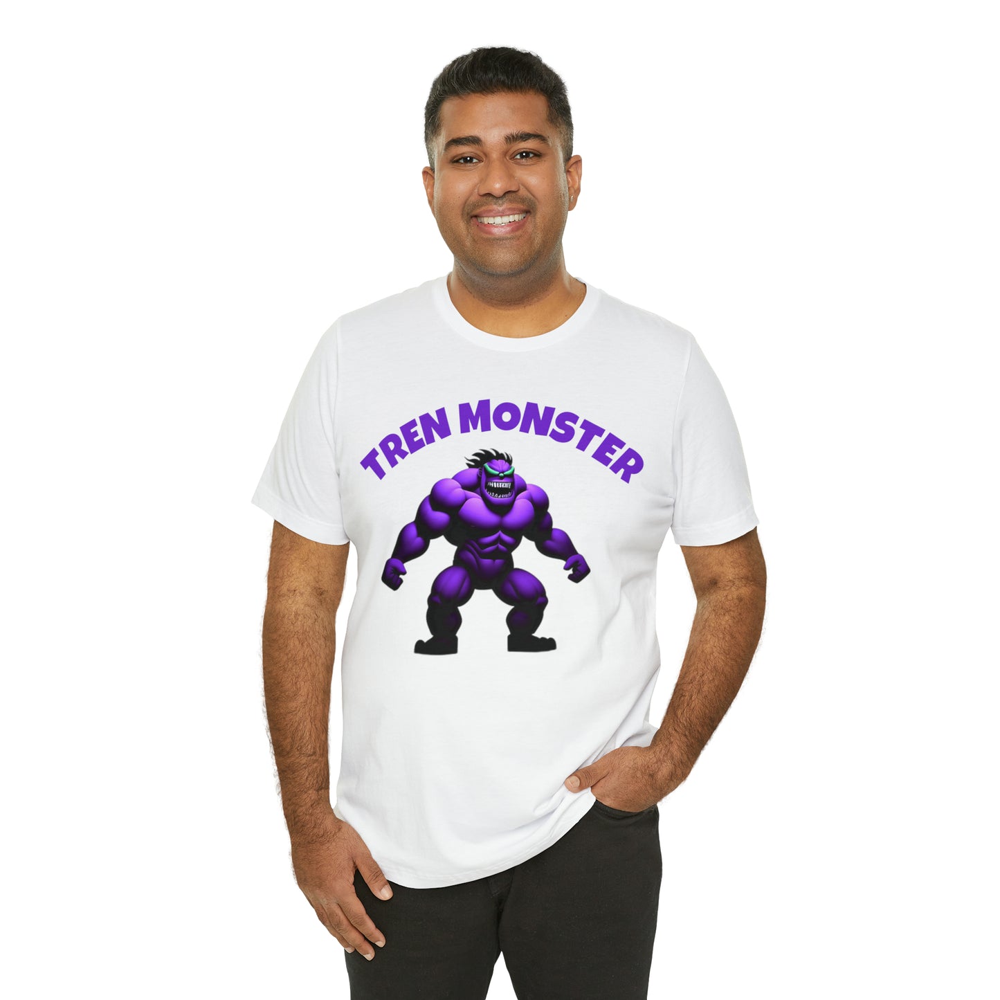 Tren Monster Purple Gym Shirt!