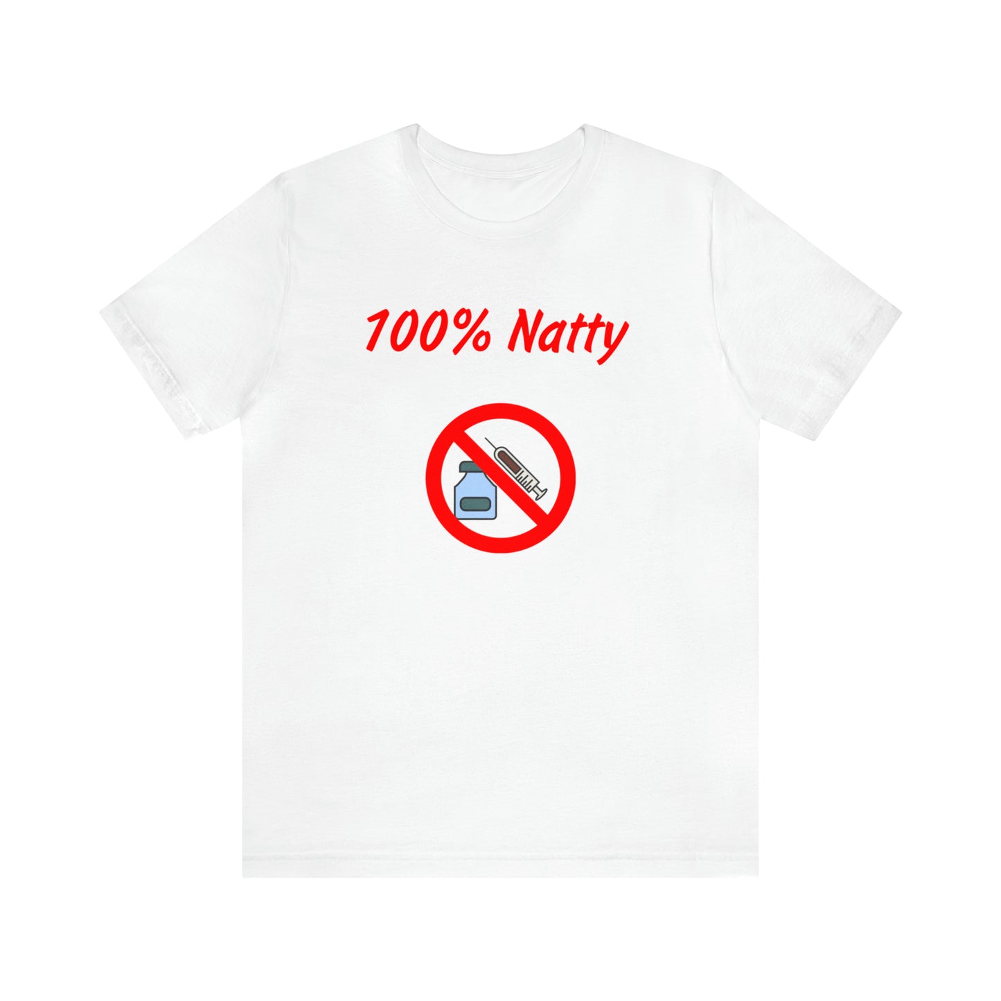 100% Natty Unisex Jersey Short Sleeve Tee