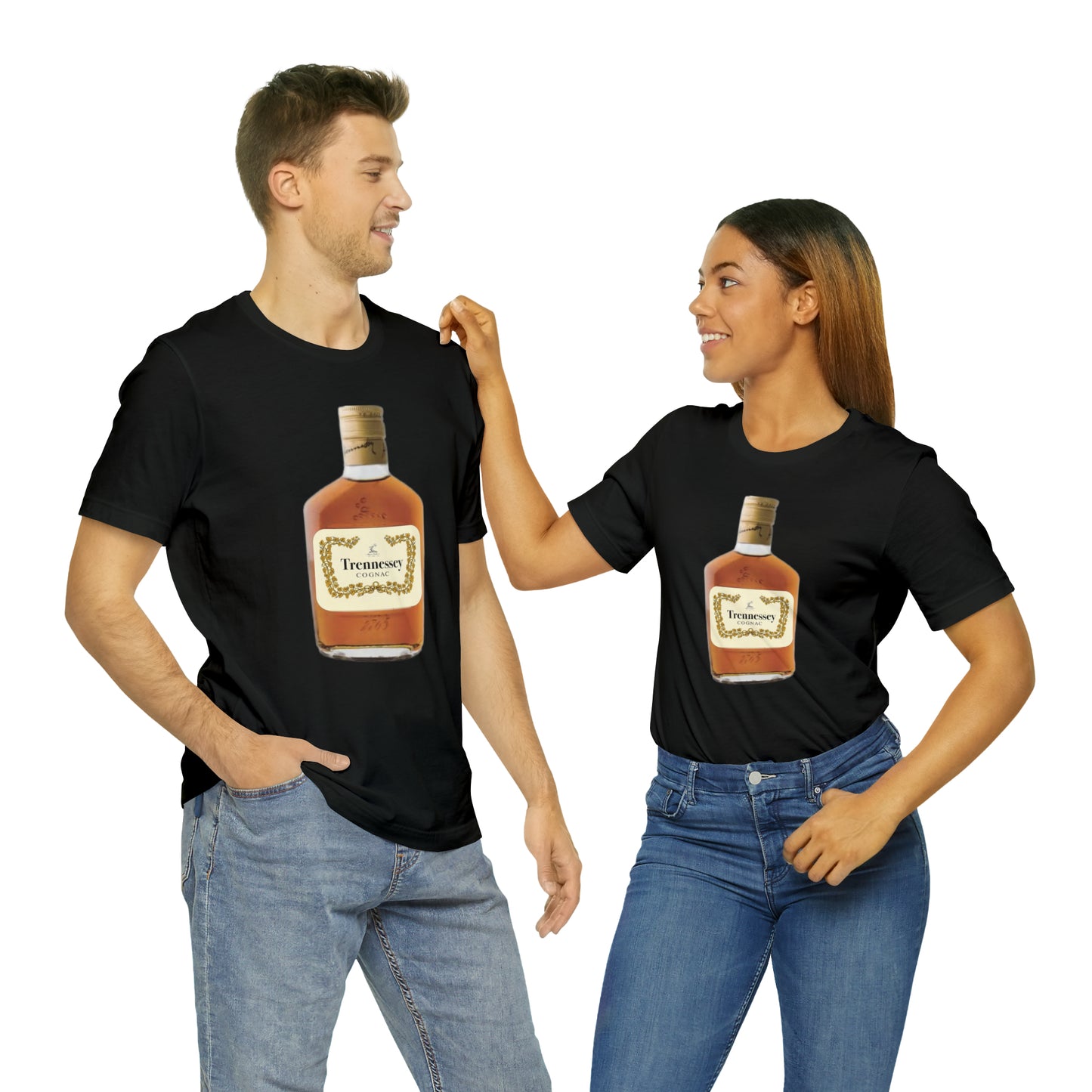 Trennesssy Bottle Unisex Jersey Short Sleeve Tee