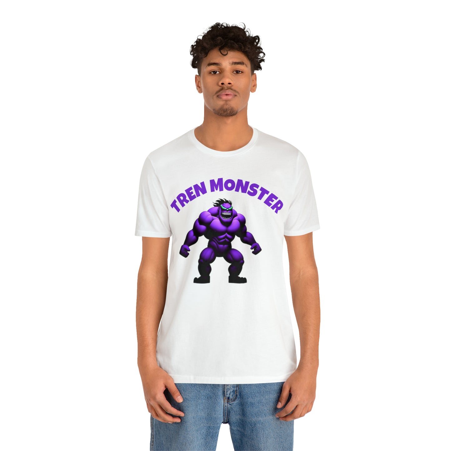 Tren Monster Purple Gym Shirt!