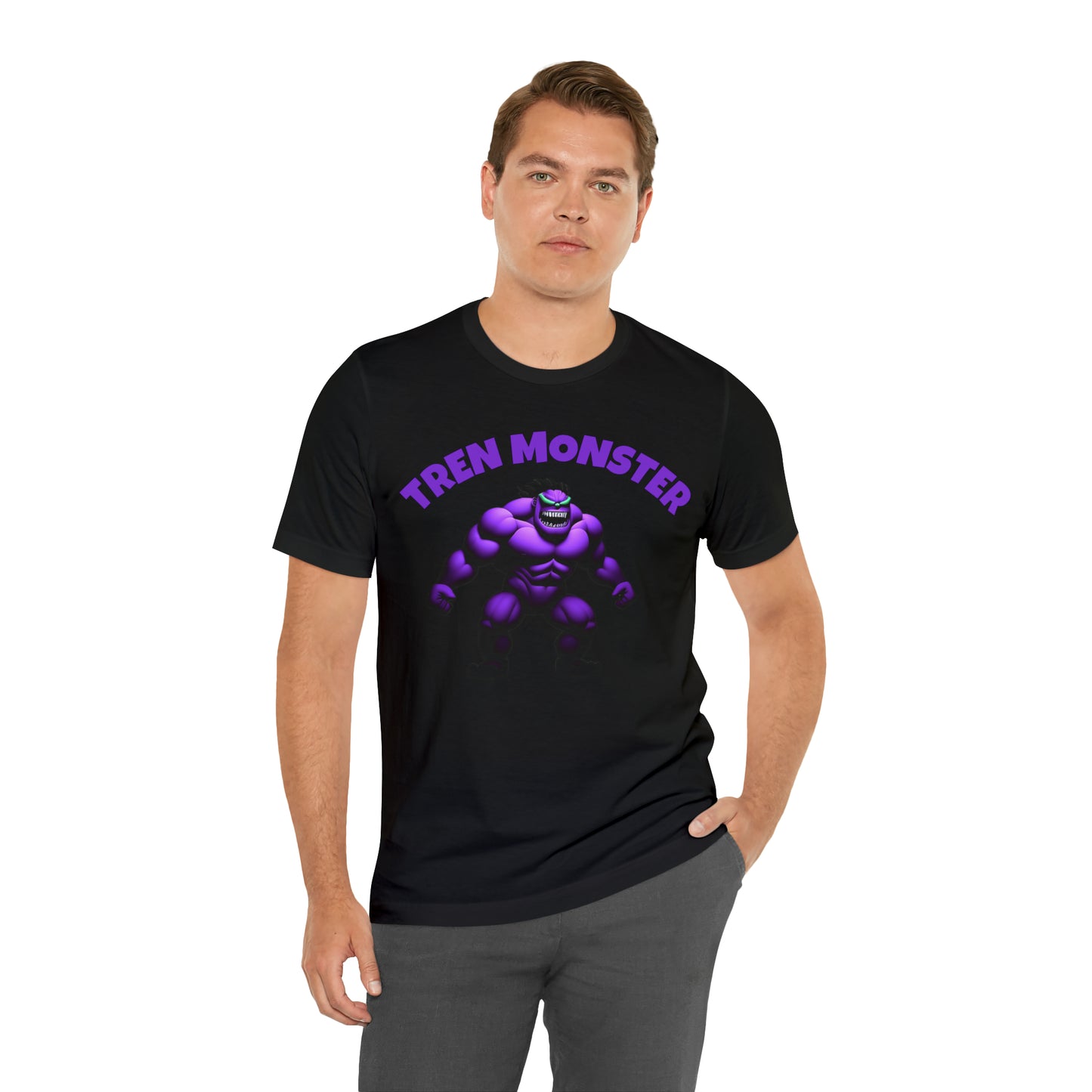 Tren Monster Purple Gym Shirt!