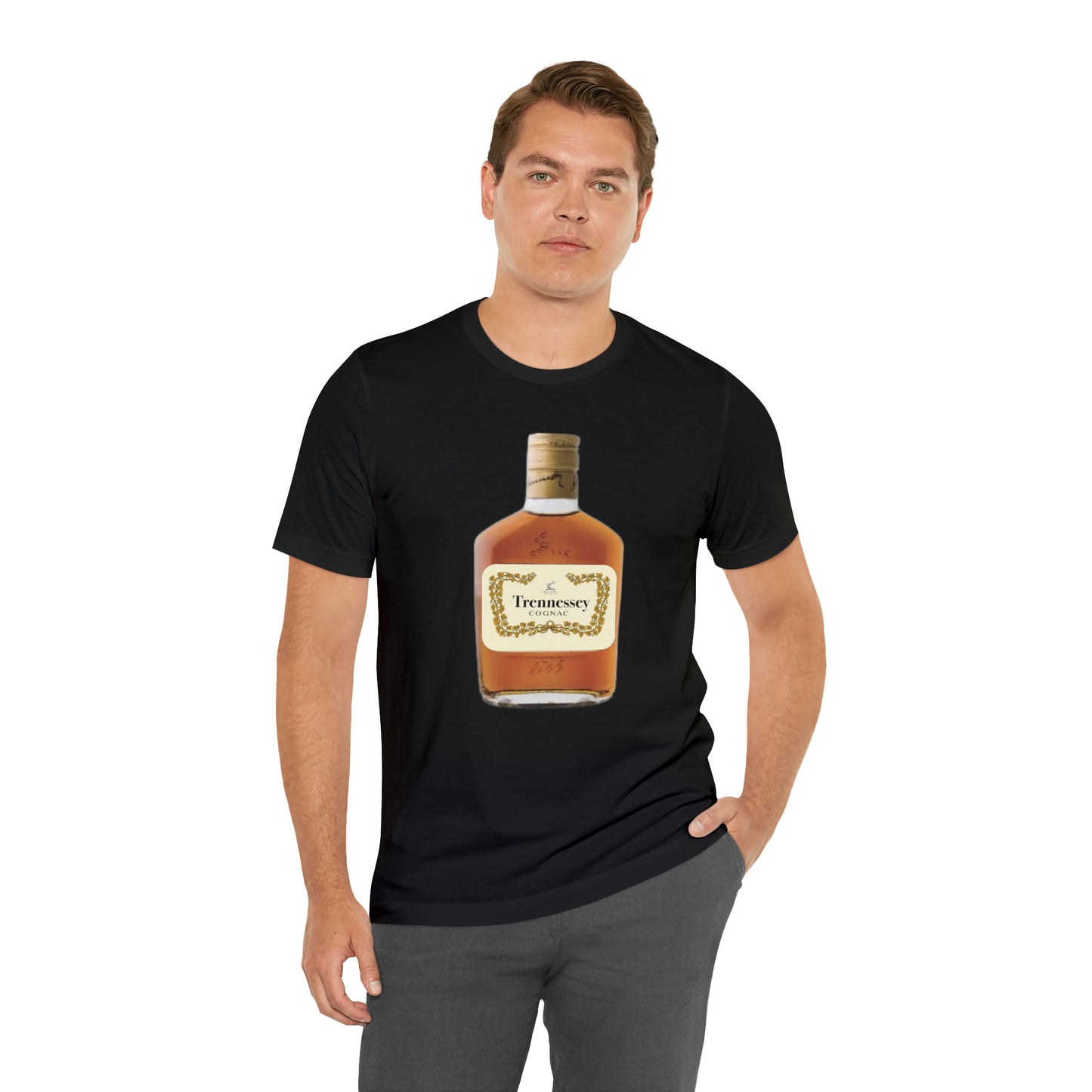 Trennesssy Bottle Unisex Jersey Short Sleeve Tee