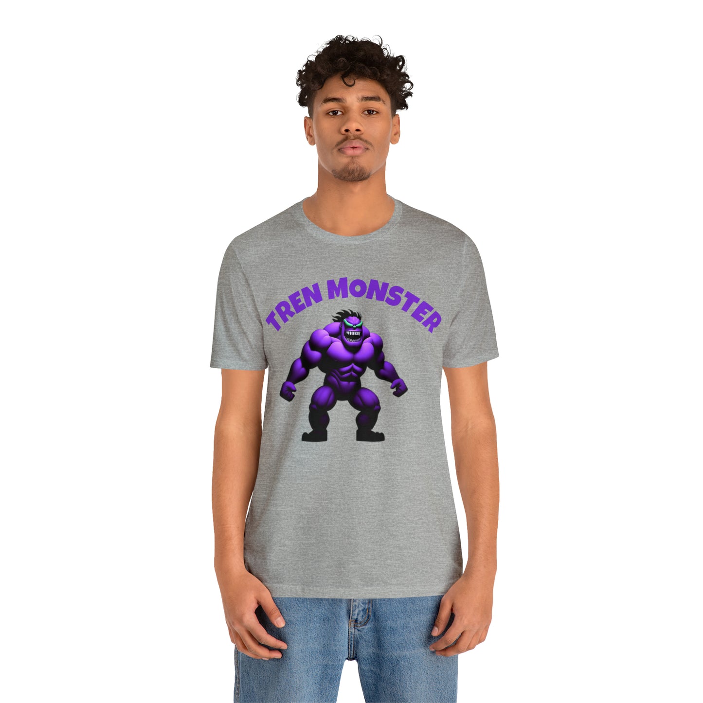 Tren Monster Purple Gym Shirt!