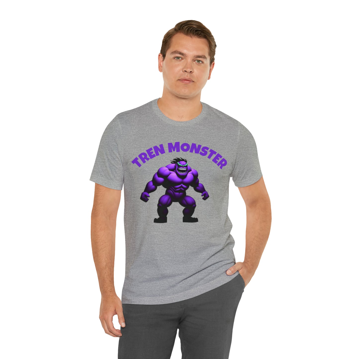 Tren Monster Purple Gym Shirt!